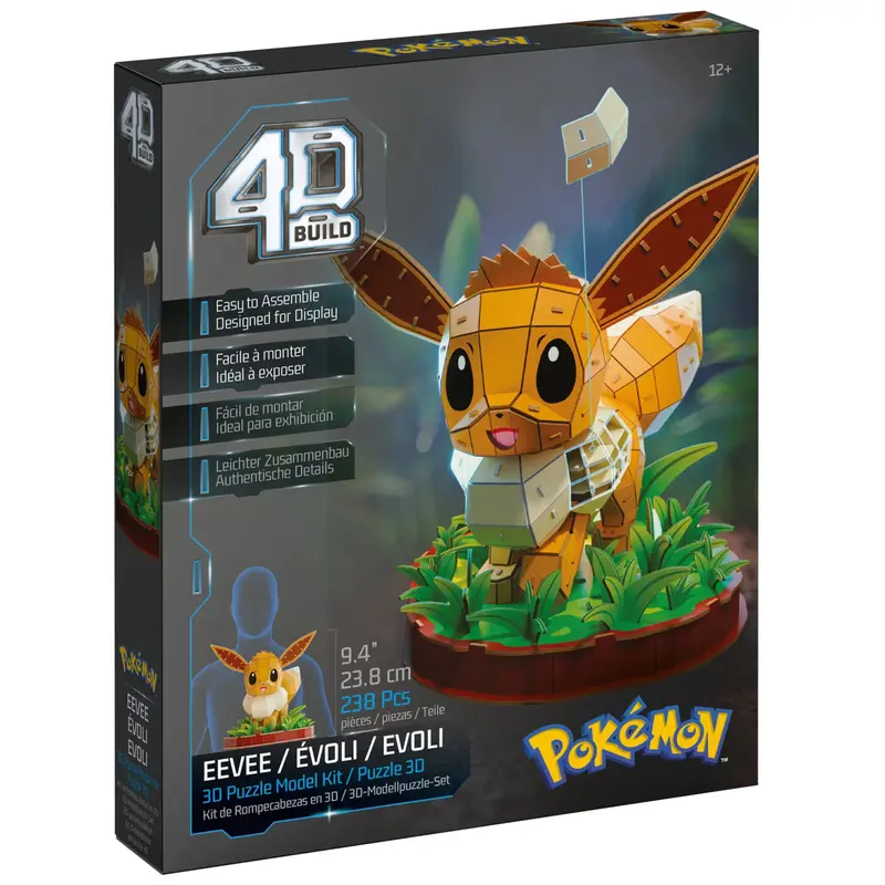 4D Puzzles Pokémon 20 Cm Eevee 1
