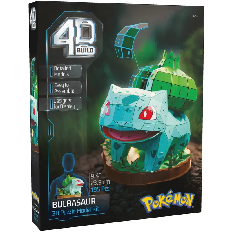 4D Puzzles Pokemon 30 Cm Bulbasaur 1