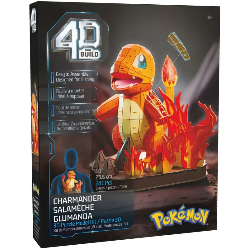 4D Puzzles Pokemon 30 Cm Charmander 1