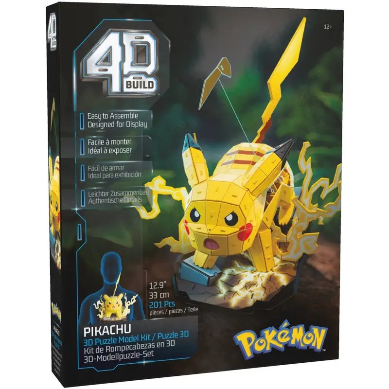 4D Puzzles Pokemon 30 Cm Pikachu 1