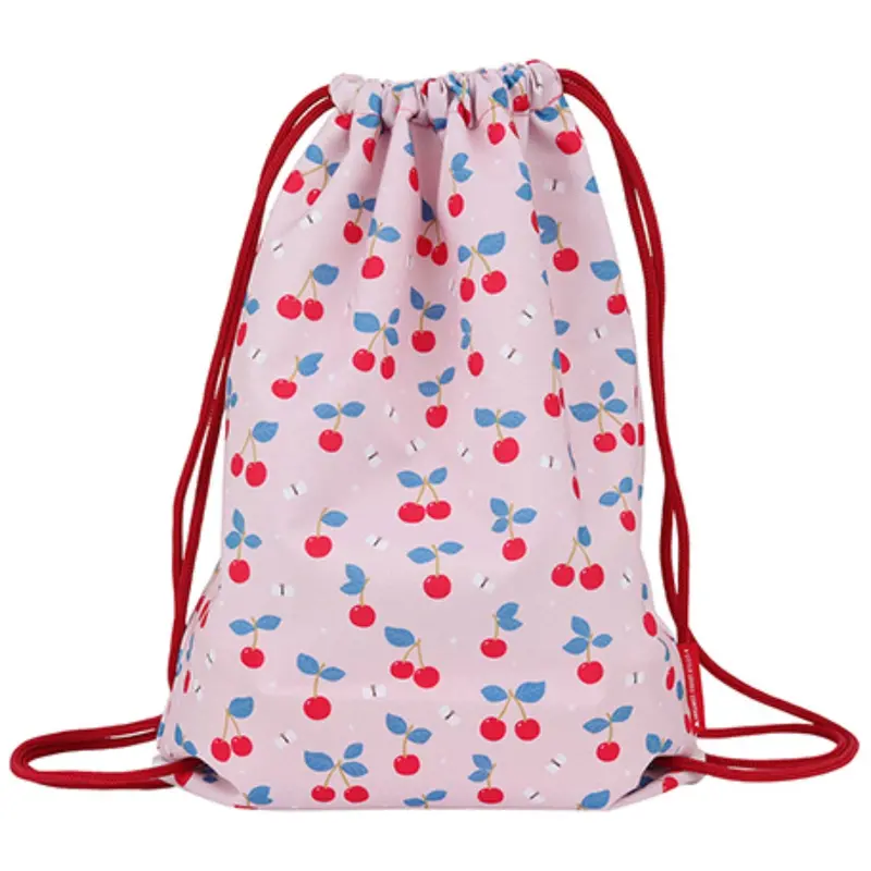 A Little Lovely Company Cherries Gym Bag 1