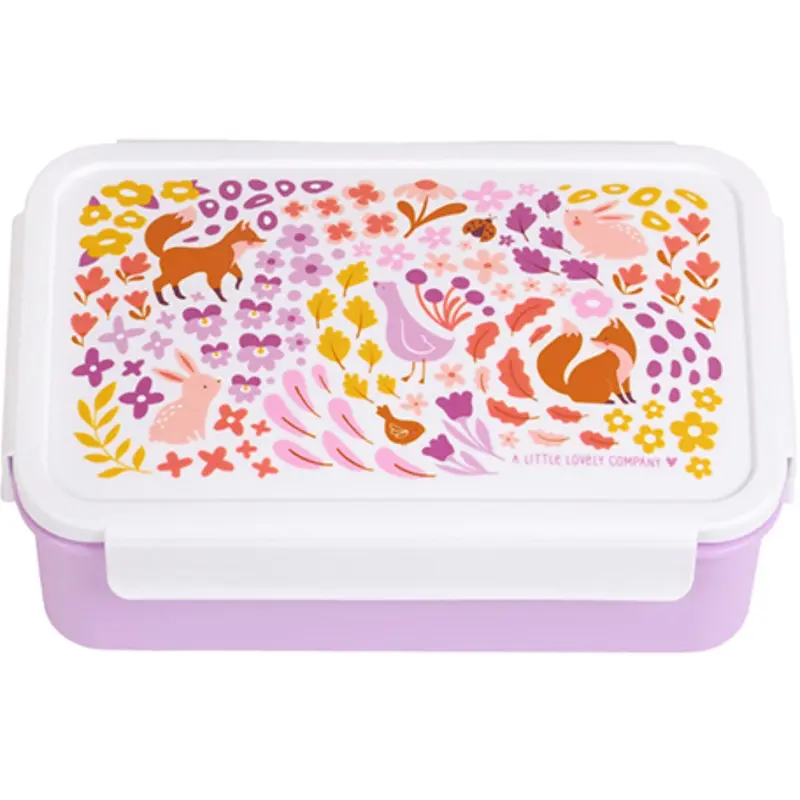 A Little Lovely Company Flower Garden Bento Lunch Box 1