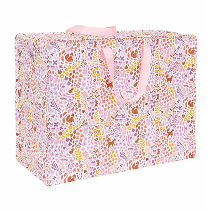 A Little Lovely Company Flower Garden Xl Storage Bag 1