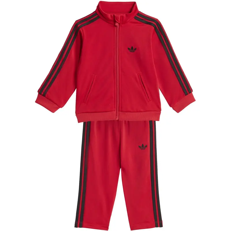 Adidas Originals Better Scarlet/Black Firebird Ts Sweat Set 1