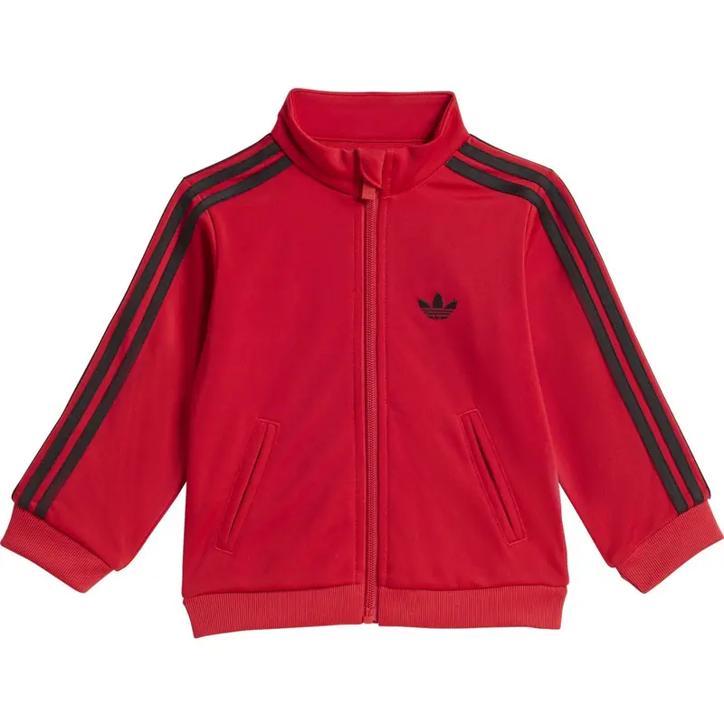 Adidas Originals Better Scarlet/Black Firebird Ts Sweat Set 2