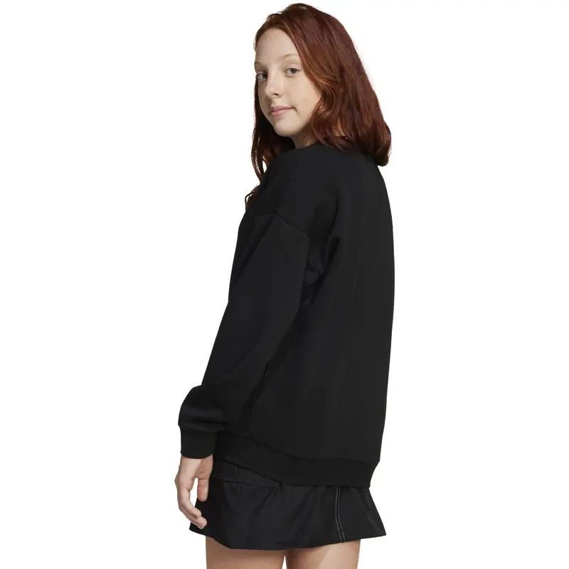 Adidas Originals Black Boyfriend Crew Sweatshirt 5