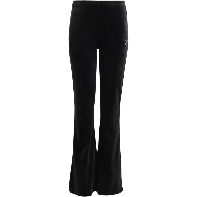 Adidas Originals Black/White Velour Pants 1