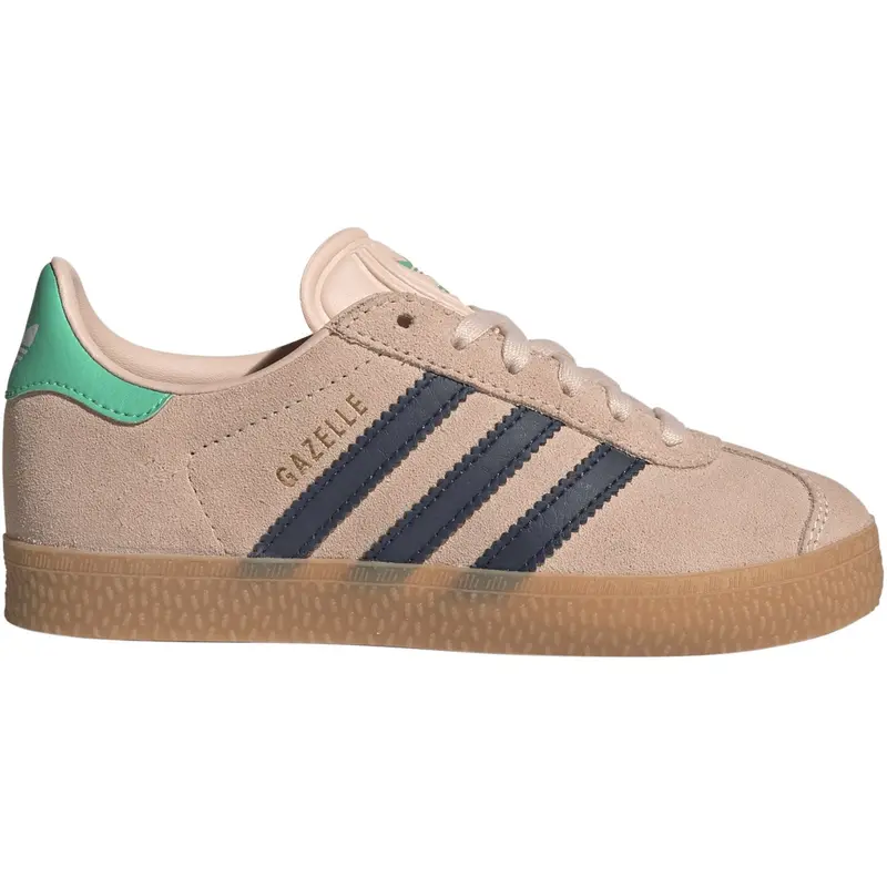 Adidas Originals Blush Pink/Night Indigo/Hi-Res Green Gazelle C Sneakers 1