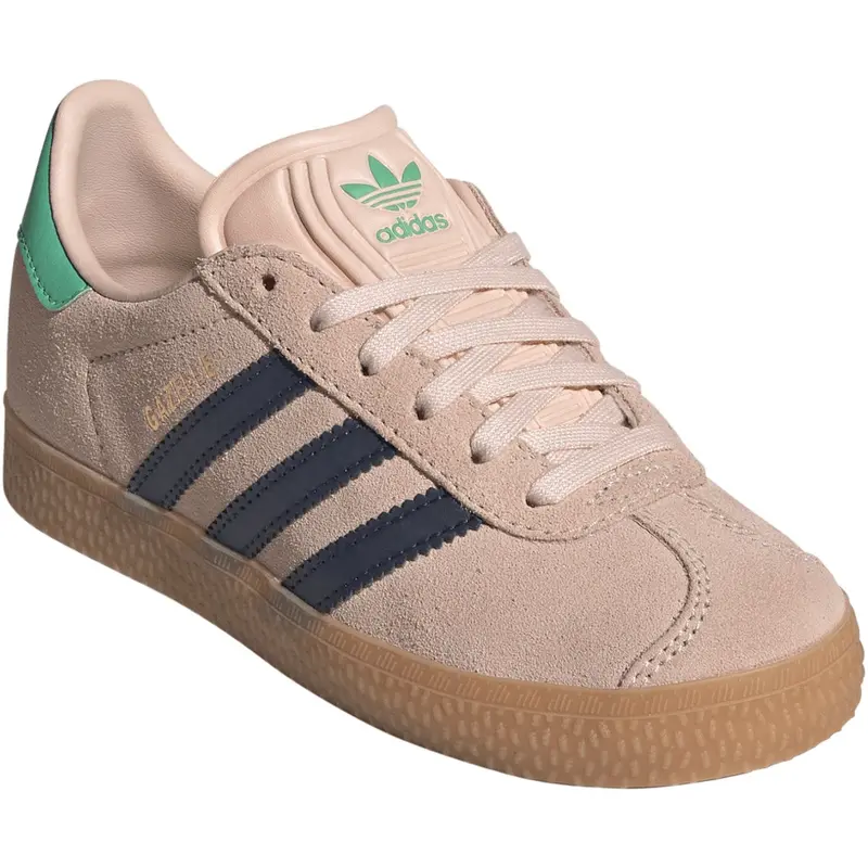 Adidas Originals Blush Pink/Night Indigo/Hi-Res Green Gazelle C Sneakers 2
