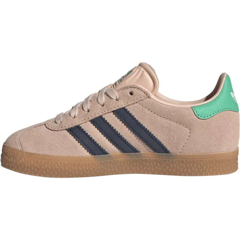 Adidas Originals Blush Pink/Night Indigo/Hi-Res Green Gazelle C Sneakers 5