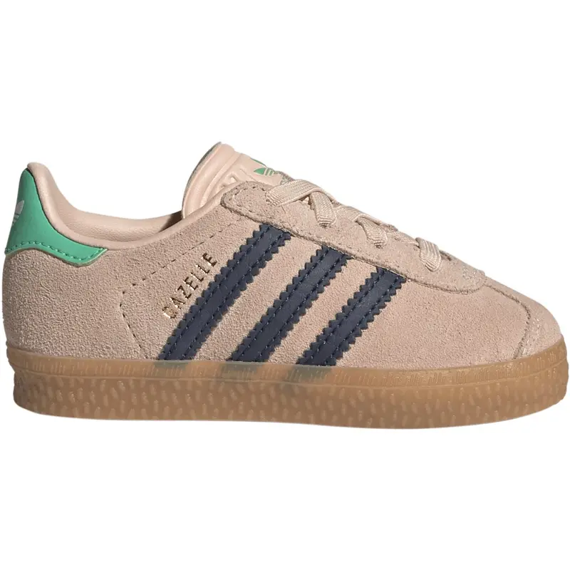 Adidas Originals Blush Pink/Night Indigo/Hi-Res Green Gazelle Cf El I Sneakers 1