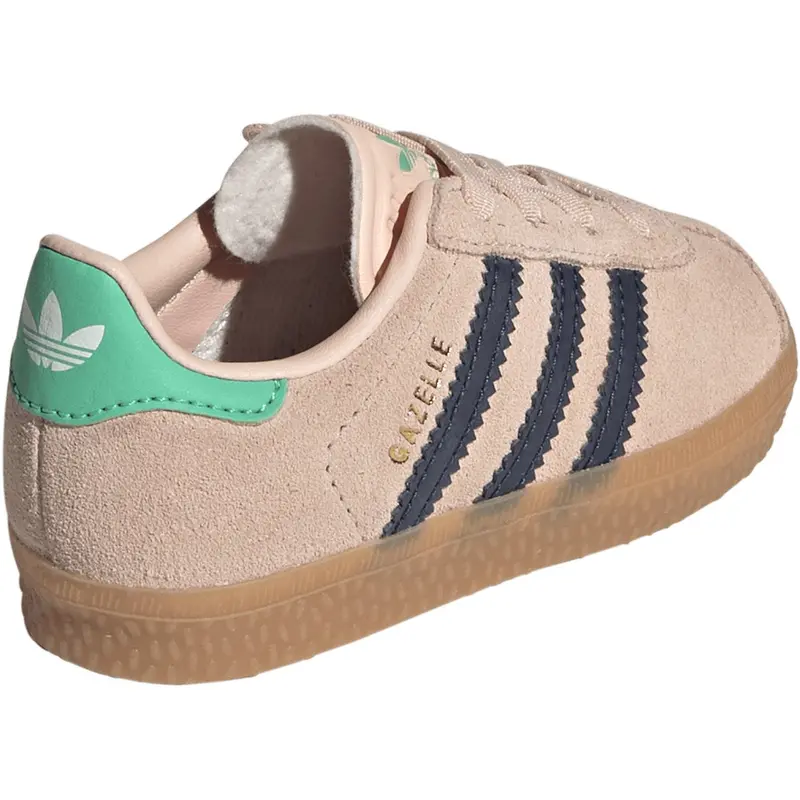Adidas Originals Blush Pink/Night Indigo/Hi-Res Green Gazelle Cf El I Sneakers 10