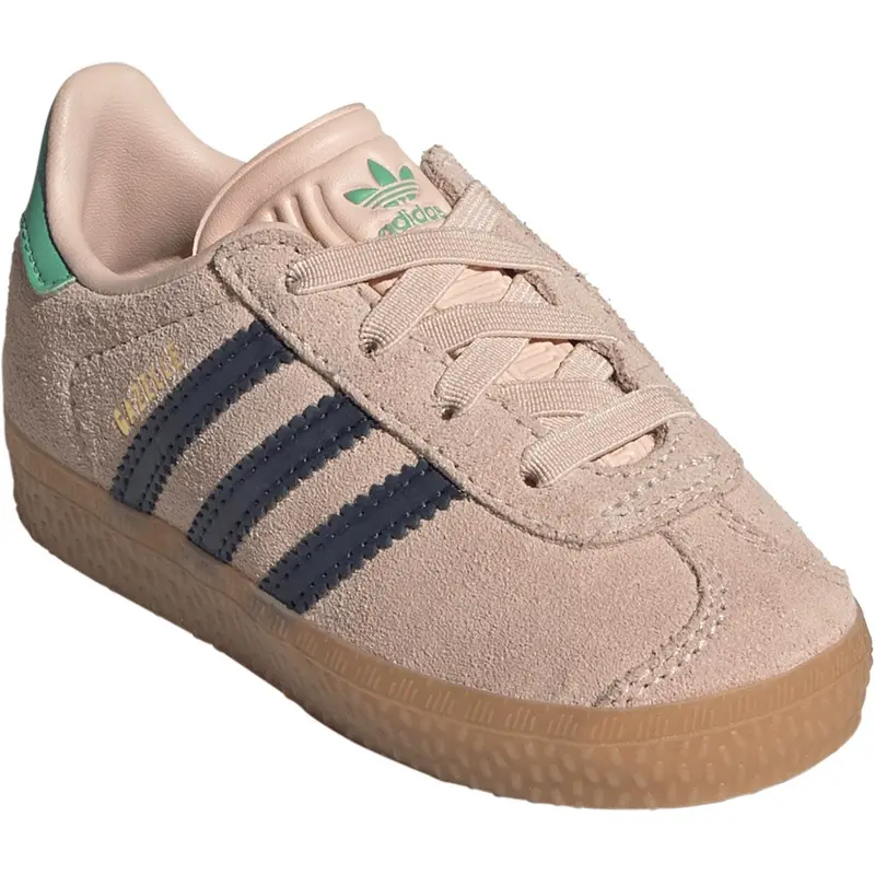 Adidas Originals Blush Pink/Night Indigo/Hi-Res Green Gazelle Cf El I Sneakers 2