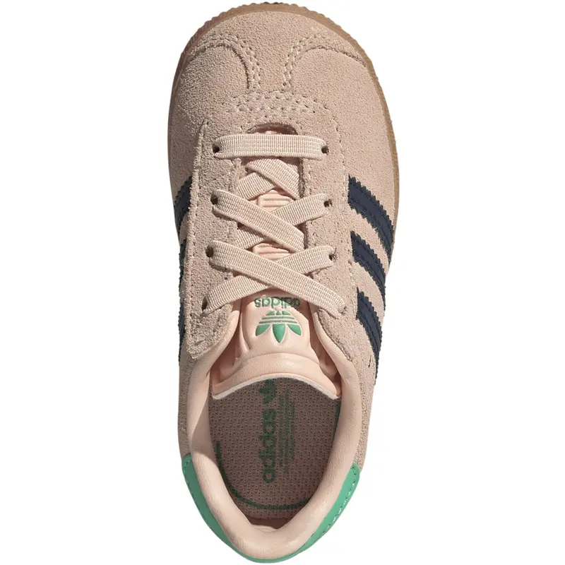 Adidas Originals Blush Pink/Night Indigo/Hi-Res Green Gazelle Cf El I Sneakers 7