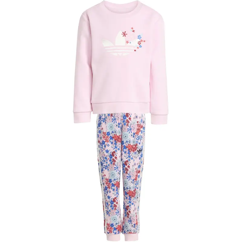 Adidas Originals Clear Pink Crew Set 1