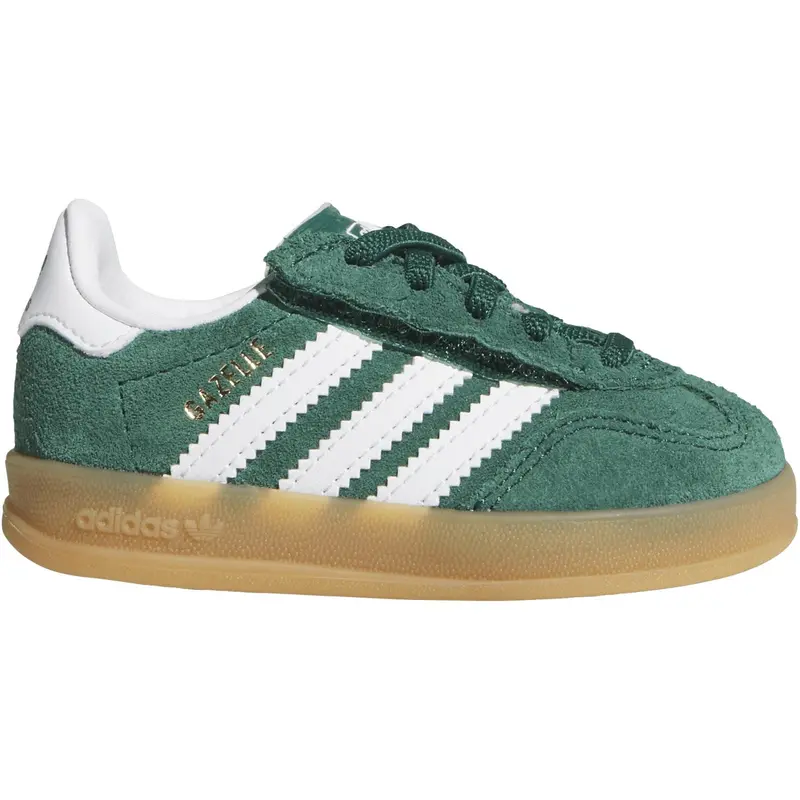 Adidas Originals Collegiate Green/Ftwr White/Gum 2 Gazelle Indoor Cf El I Sneakers 1