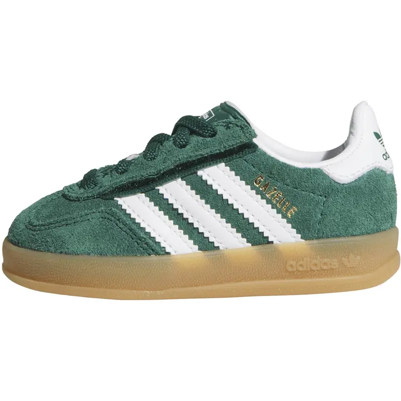 Adidas Originals Collegiate Green/Ftwr White/Gum 2 Gazelle Indoor Cf El I Sneakers 6