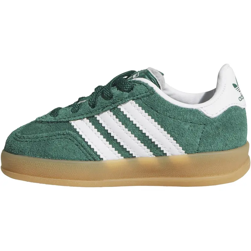 Adidas Originals Collegiate Green/Ftwr White/Gum 2 Gazelle Indoor Cf El I Sneakers 7