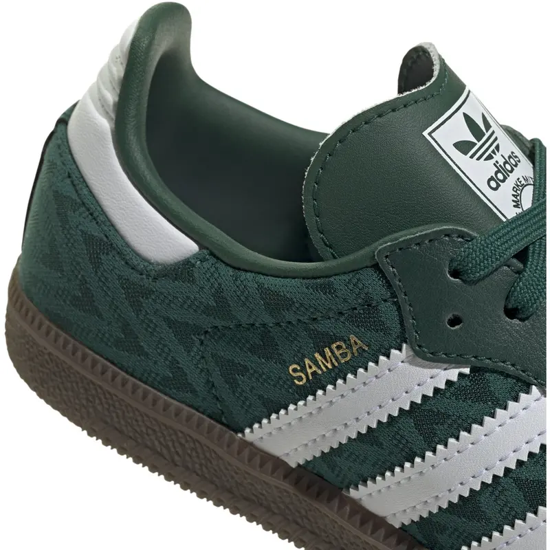 Adidas Originals Collegiate Green/Ftwr White/Gum5 Samba Og C Sneakers 4