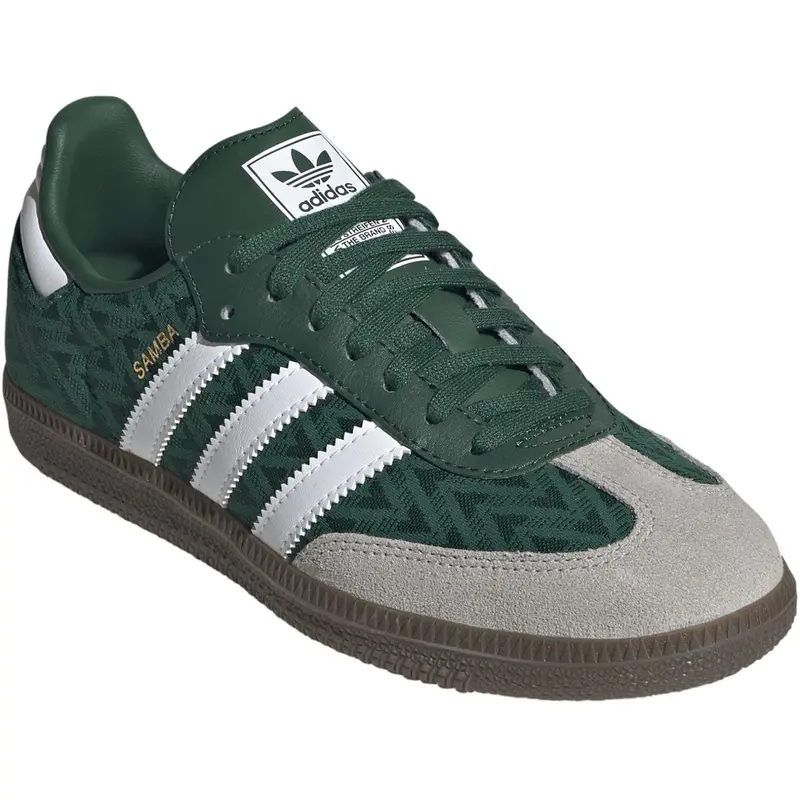 Adidas Originals Collegiate Green/Ftwr White/Gum5 Samba Og J Sneakers 2