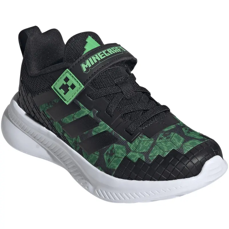 Adidas Originals Core Black/Core Black/Ftwr White Minecraft Fortarun El C Sneakers 2