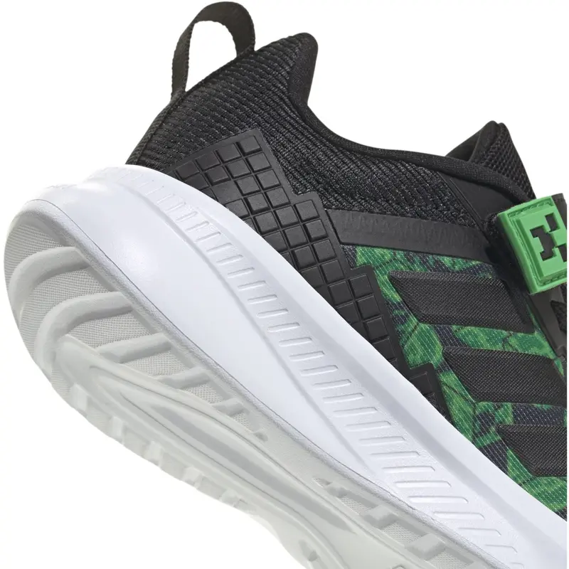 Adidas Originals Core Black/Core Black/Ftwr White Minecraft Fortarun El C Sneakers 4
