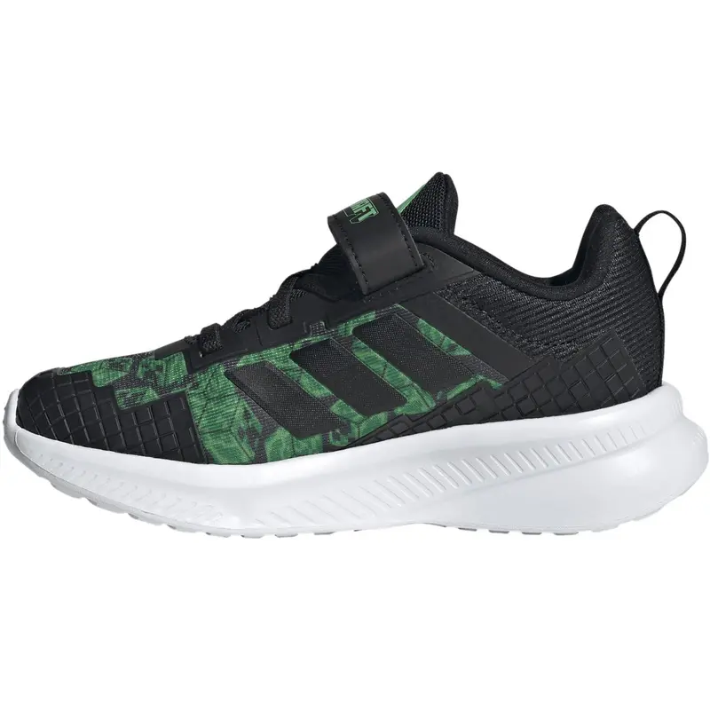 Adidas Originals Core Black/Core Black/Ftwr White Minecraft Fortarun El C Sneakers 7