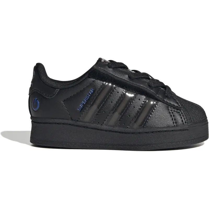 Adidas Originals Core Black/Core Black/Preloved Violet Superstar Led Lights Cf El I Sneakers 1