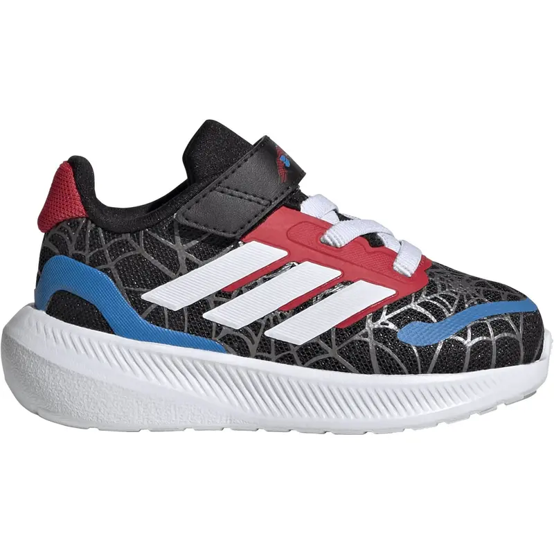 Adidas Originals Core Black/Ftwr White/Pure Ruby Runfalcon Spider-Man El I Sneakers 1