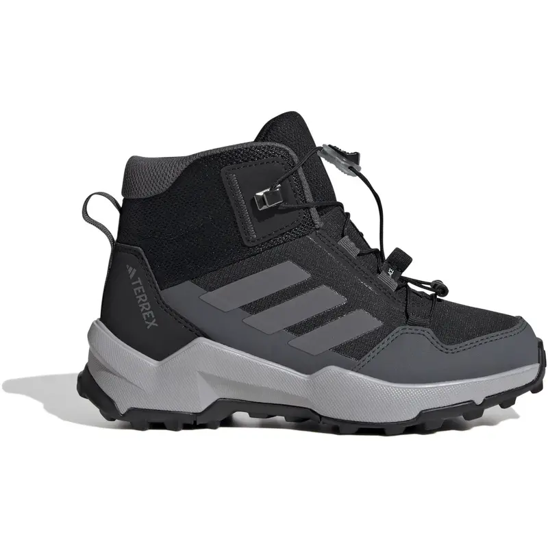 Adidas Originals Core Black/Grey Four/Grey Six Terrex Ax4r Mid Sl K Shoe 1