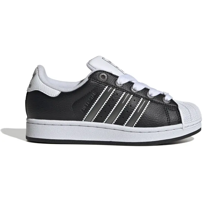 Adidas Originals Core Black/Matte Silver/Ftwr White Superstar Ii J Sneakers 1