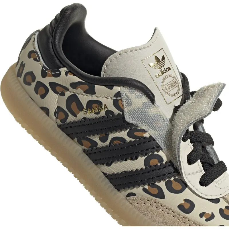 Adidas Originals Cream White/Sand Strata/Gum 3 Samba Og Cf El I Sneakers 4