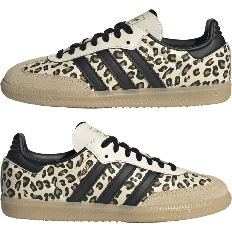 Adidas Originals Cream White/Sand Strata/Gum 3 Samba Og J Sneakers 5