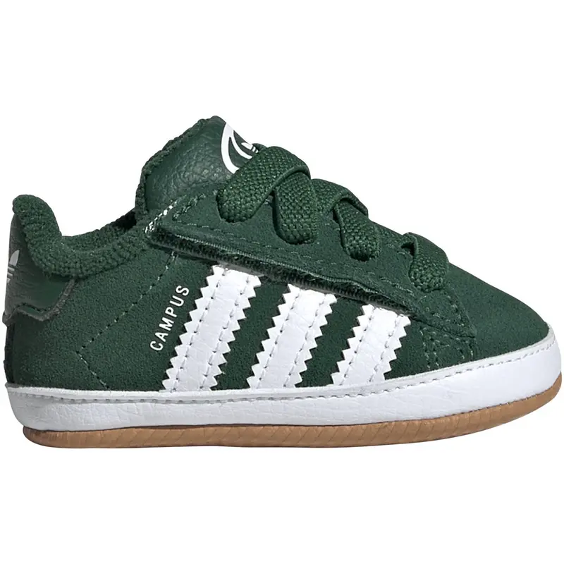 Adidas Originals Dark Green/Ftwr White/Gum 2 Campus 00S Crib Sneakers 1