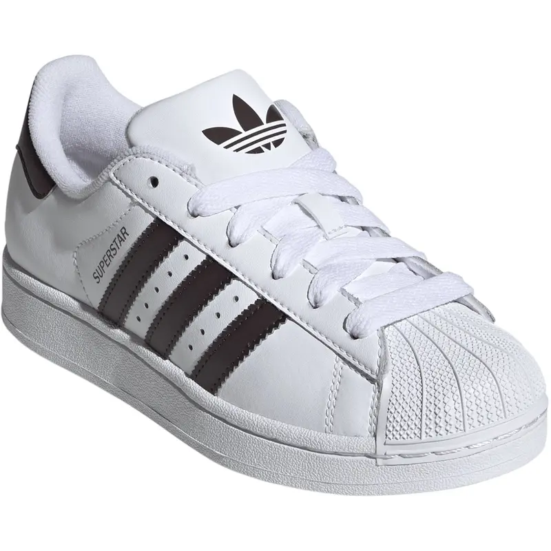 Adidas Originals Ftwr White/Aurora Coffee/Ftwr White Superstar Ii J Sneakers 2