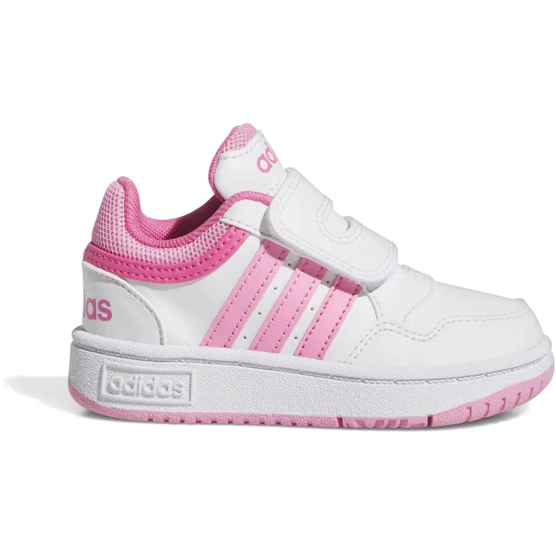 Adidas Originals Ftwr White/Bliss Pink/Pulse Magenta Hoops 3.0 Cf I Sneakers 1