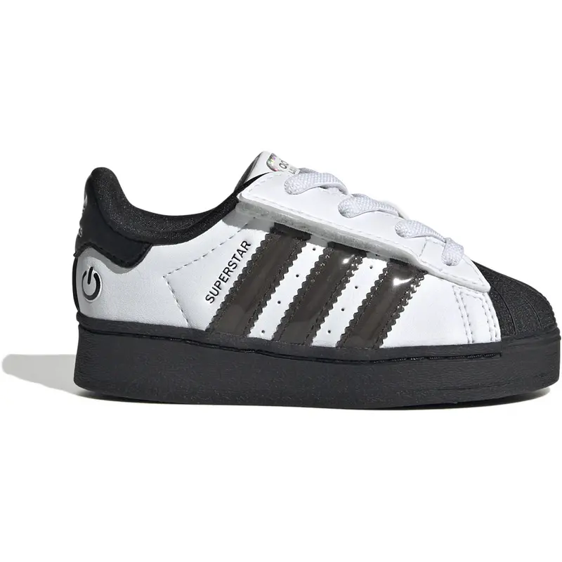 Adidas Originals Ftwr White/Core Black/Ftwr White Superstar Led Lights Cf El I Sneakers 1