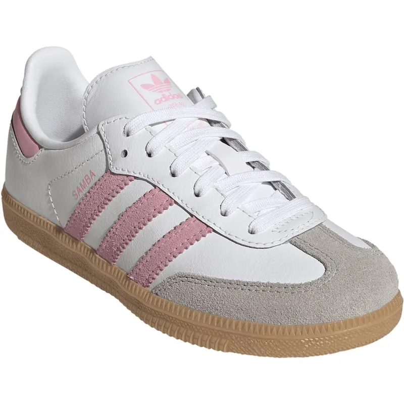 Adidas Originals Ftwr White/Light Pink/Gum 3 Samba Og C Sneakers 2