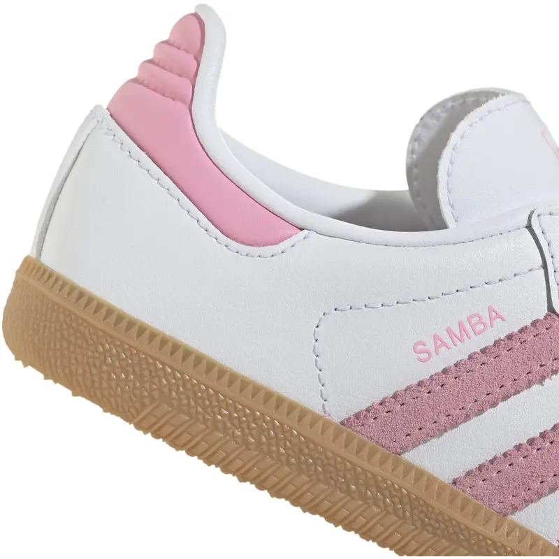 Adidas Originals Ftwr White/Light Pink/Gum 3 Samba Og C Sneakers 4