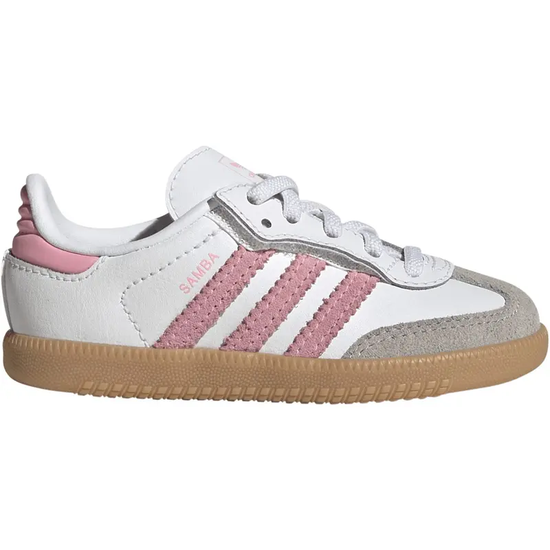 Adidas Originals Ftwr White/Light Pink/Gum 3 Samba Og Cf El I Sneakers 1