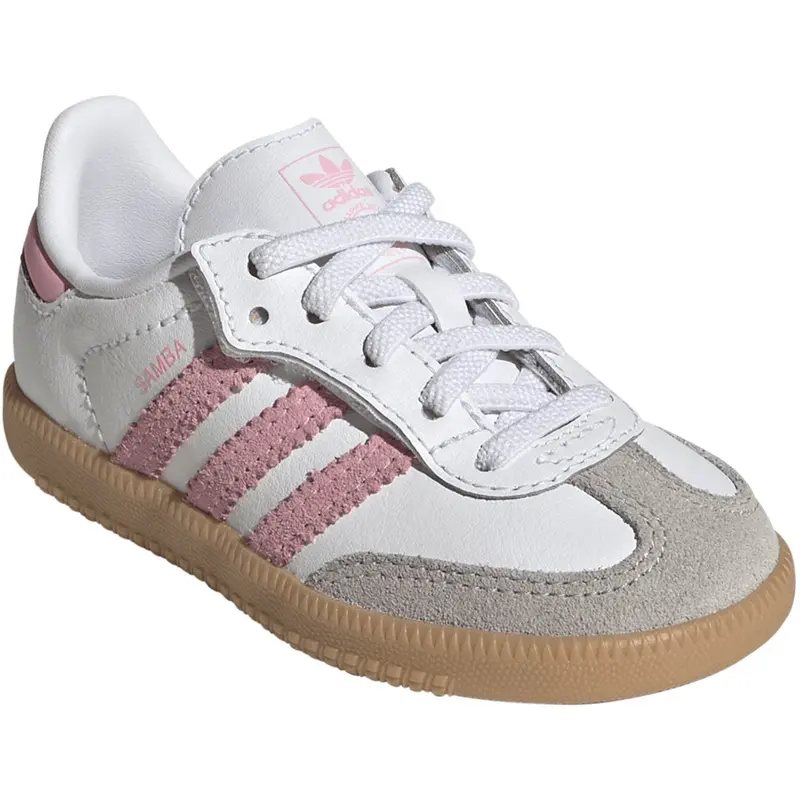 Adidas Originals Ftwr White/Light Pink/Gum 3 Samba Og Cf El I Sneakers 2