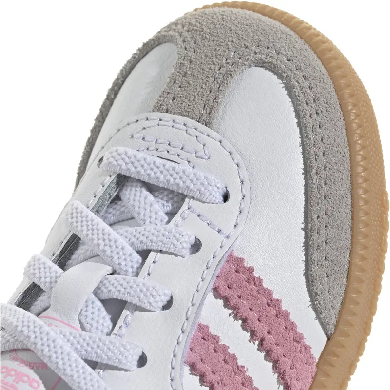 Adidas Originals Ftwr White/Light Pink/Gum 3 Samba Og Cf El I Sneakers 5