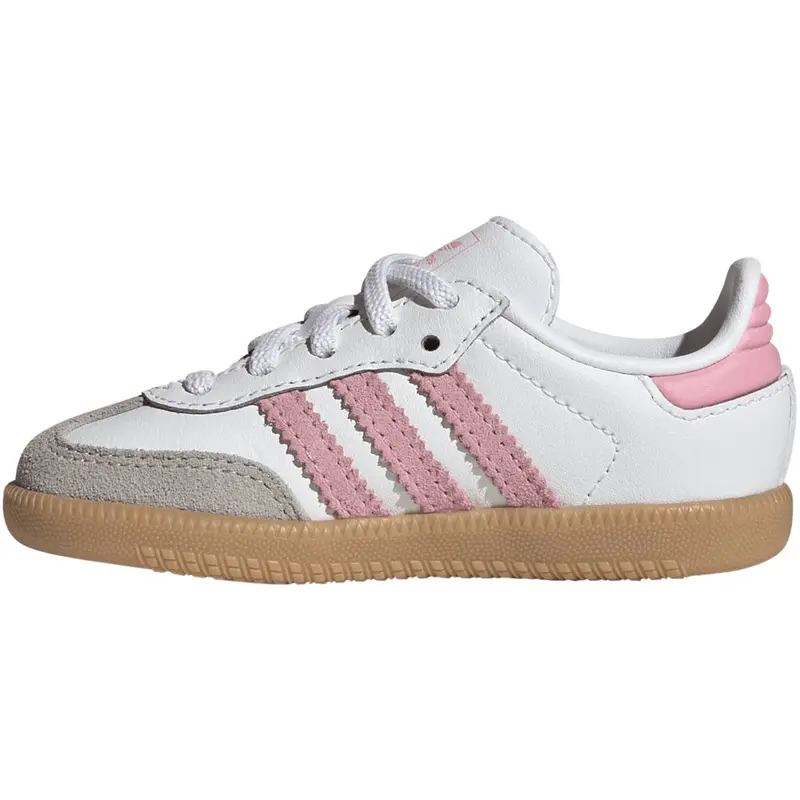 Adidas Originals Ftwr White/Light Pink/Gum 3 Samba Og Cf El I Sneakers 8