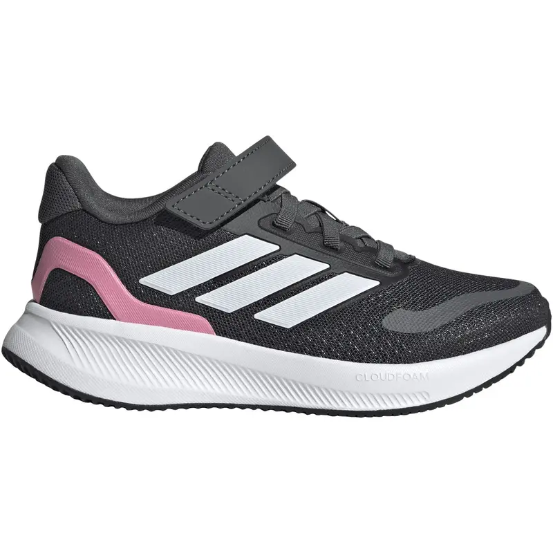 Adidas Originals Grey Six/Crystal White/Bliss Pink Runfalcon 5 El C Sneakers 1