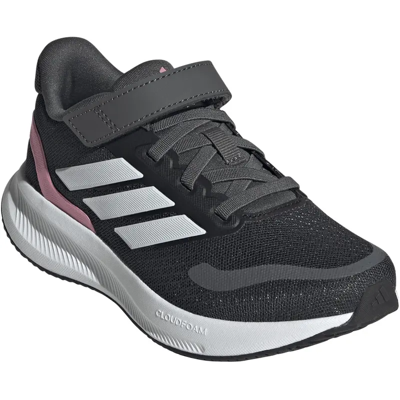 Adidas Originals Grey Six/Crystal White/Bliss Pink Runfalcon 5 El C Sneakers 2