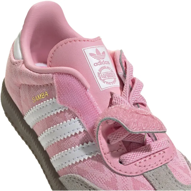 Adidas Originals Light Pink/Ftwr White/Gum5 Samba Og Cf El I Sneakers 3