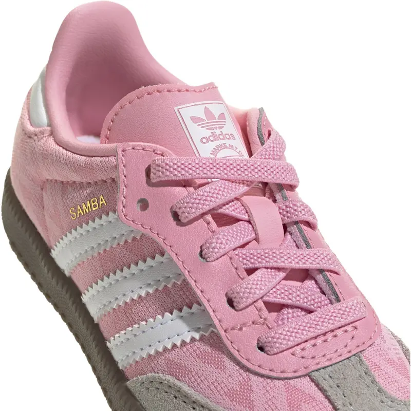 Adidas Originals Light Pink/Ftwr White/Gum5 Samba Og Cf El I Sneakers 4