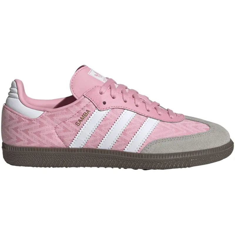 Adidas Originals Light Pink/Ftwr White/Gum5 Samba Og J Sneakers 1