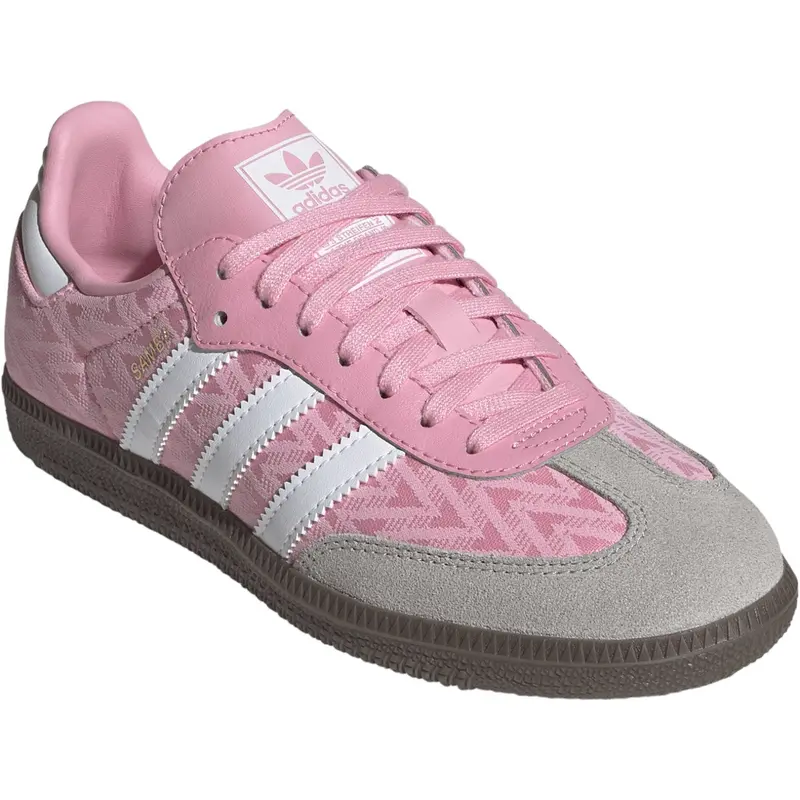 Adidas Originals Light Pink/Ftwr White/Gum5 Samba Og J Sneakers 2