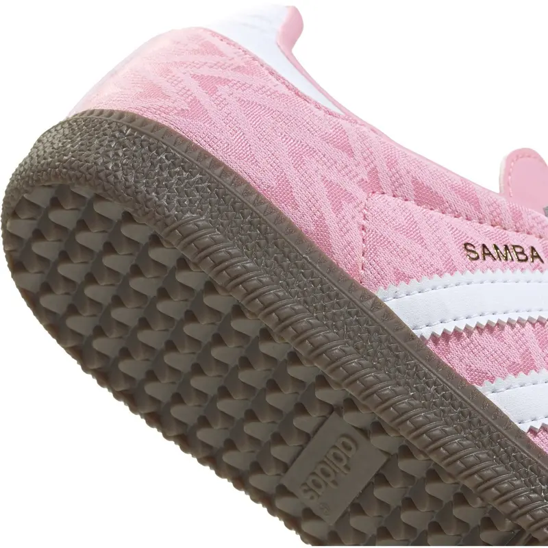Adidas Originals Light Pink/Ftwr White/Gum5 Samba Og J Sneakers 4